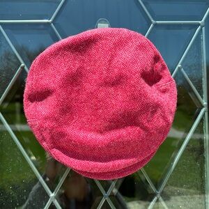 J crew pink newsboy hat s/m.
